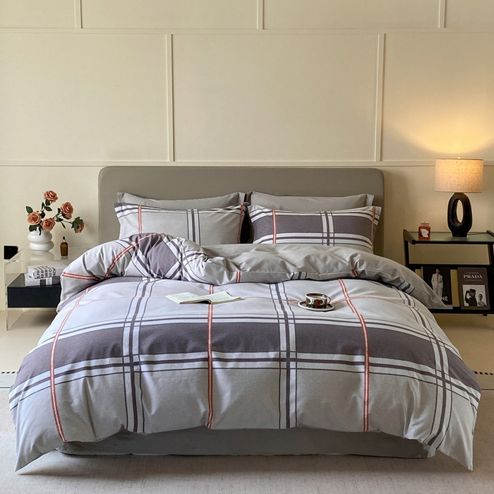 91家纺网 家纺一手货源 找家纺 涵宸家纺 2024新款亲肤全棉磨毛印花四件套--芬兰系列 克卜勒