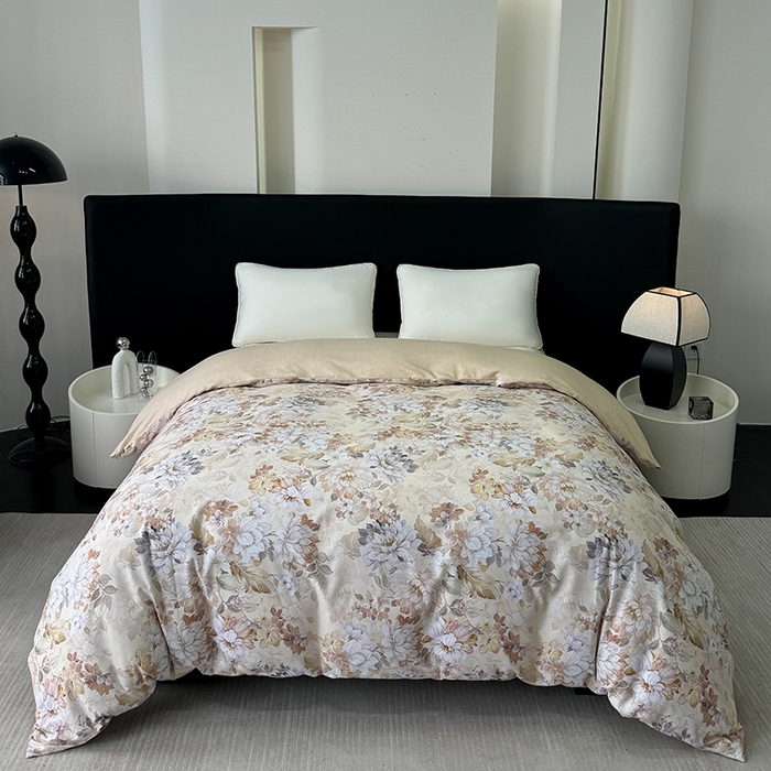 91家纺网 家纺一手货源 找家纺 2024新款A类全棉磨毛数码印花系列单被套 曲艺芳华