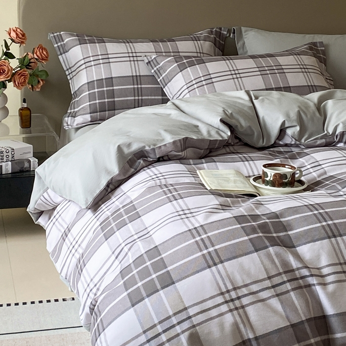 91家纺网 家纺一手货源 找家纺 涵宸家纺 2024新款亲肤全棉磨毛印花四件套--芬兰系列 阿华甜