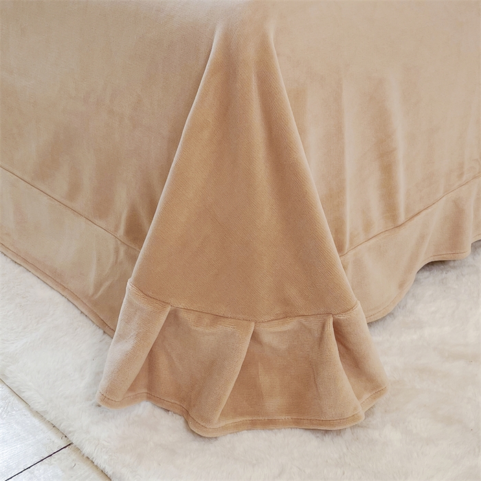 91家纺网 家纺一手货源 找家纺 锦罗绣 2024新款加厚牛奶绒四件套印花四件套单被套 贝贝狗