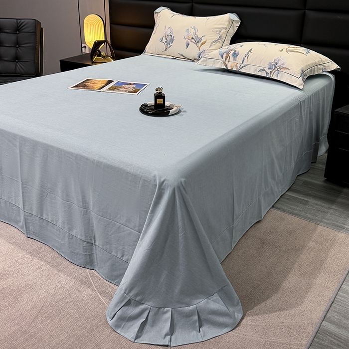 91家纺网 家纺一手货源 找家纺 2024新款A类全棉磨毛数码印花系列四件套 思瑾