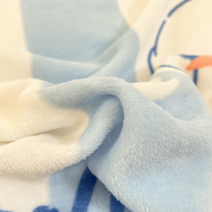 91家纺网 家纺一手货源 找家纺 2024新品正版三丽鸥授权卡通加厚高克重牛奶绒系列四件套 绒三丽鸥-蓝蓝玉桂狗