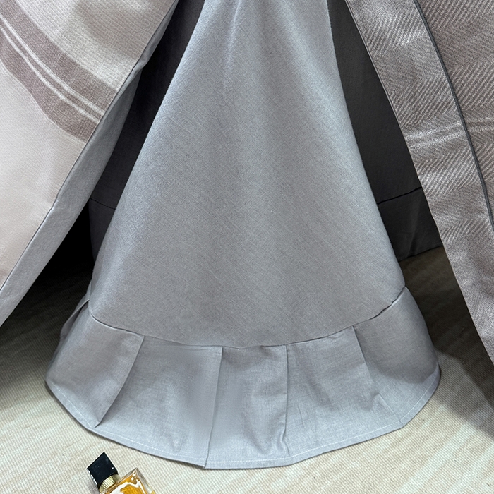 91家纺网 家纺一手货源 找家纺 2024新款A类全棉磨毛数码印花系列四件套 彼斯堡咖