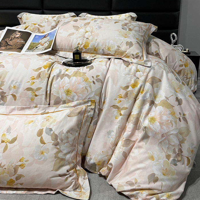 91家纺网 家纺一手货源 找家纺 （总）2024新款A类全棉磨毛数码印花系列单被套