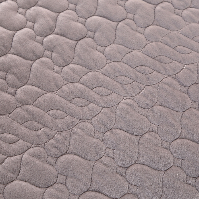 91家纺网 家纺一手货源 找家纺 芸锦豪 2024新款宝宝绒床盖 优雅灰