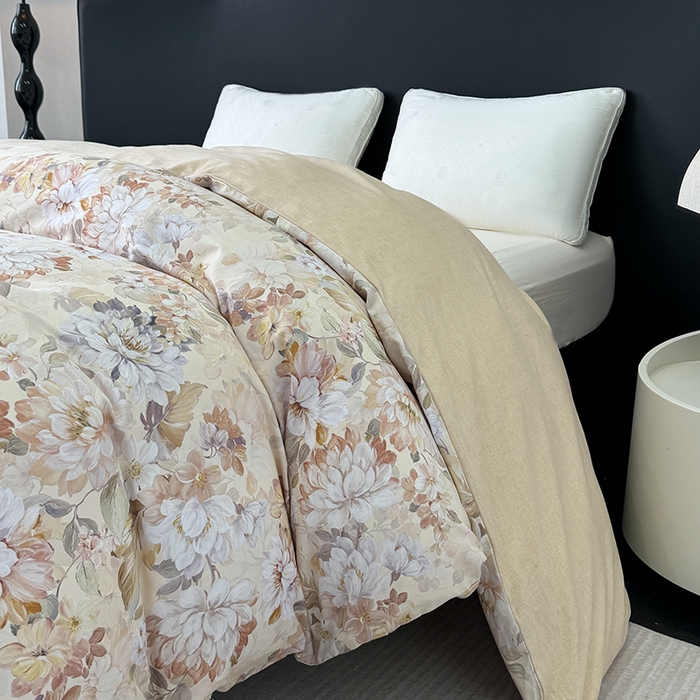 91家纺网 家纺一手货源 找家纺 2024新款A类全棉磨毛数码印花系列单被套 曲艺芳华