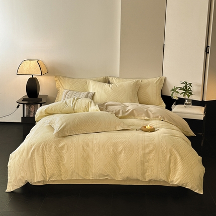 91家纺网 家纺一手货源 找家纺 （总）涵宸家纺 2024新款亲肤全棉磨毛印花四件套--芬兰系列