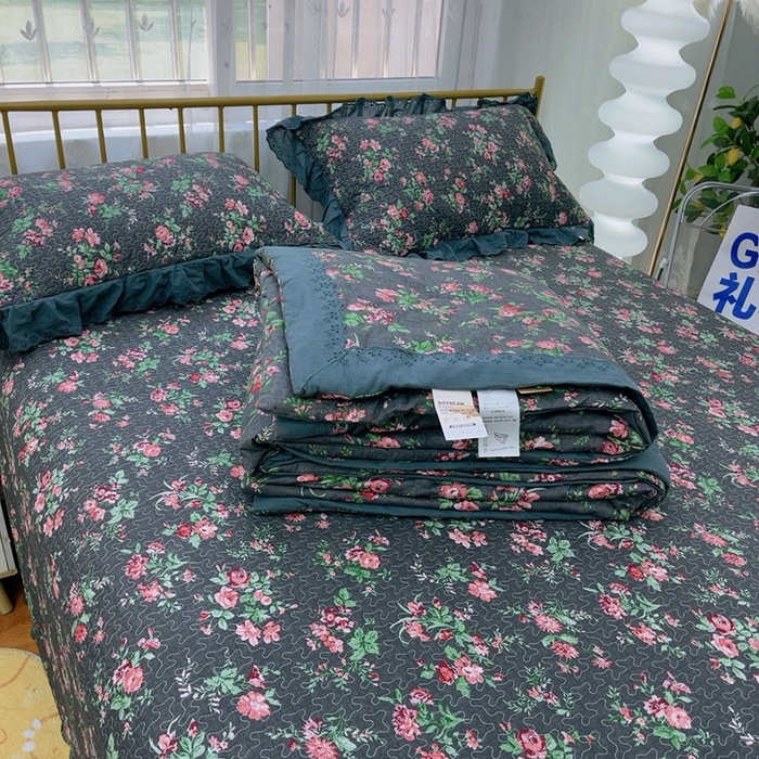 91家纺网 家纺一手货源 找家纺 暖居 2024新款春秋被床盖四件套 中国美