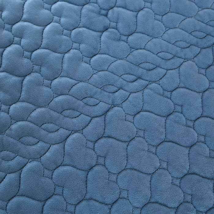 91家纺网 家纺一手货源 找家纺 芸锦豪 2024新款宝宝绒床盖 贵族蓝