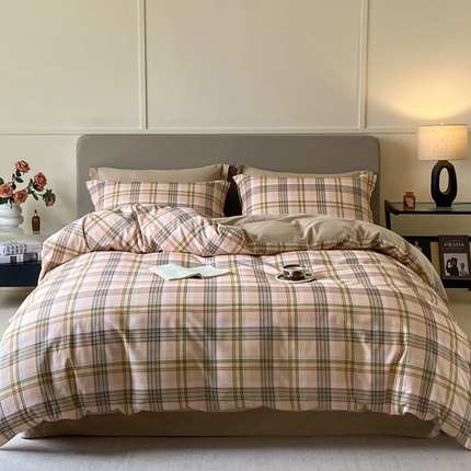 91家纺网 家纺一手货源 找家纺 （总）涵宸家纺 2024新款亲肤全棉磨毛印花四件套--芬兰系列