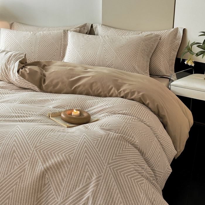 91家纺网 家纺一手货源 找家纺 涵宸家纺 2024新款亲肤全棉磨毛印花四件套--芬兰系列 卢卡斯