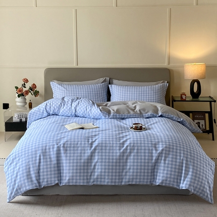 91家纺网 家纺一手货源 找家纺 （总）涵宸家纺 2024新款亲肤全棉磨毛印花四件套--芬兰系列