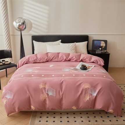 91家纺网 家纺一手货源 找家纺 （总）缦彩 （支持一件定制）2024新款全棉被套加厚生态磨毛学生单被套纯棉被罩