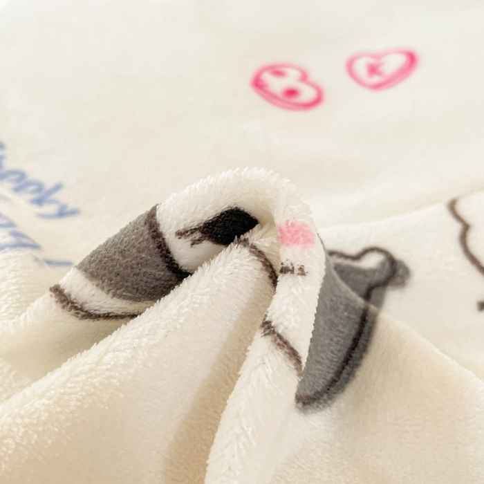 91家纺网 家纺一手货源 找家纺 2024新品正版三丽鸥授权卡通加厚高克重牛奶绒系列四件套 绒三丽鸥-可爱小小库洛米