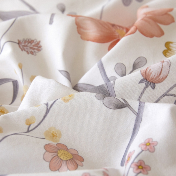 91家纺网 家纺一手货源 找家纺 涵宸家纺 2024新款亲肤全棉磨毛印花四件套--芬兰系列 花样年华