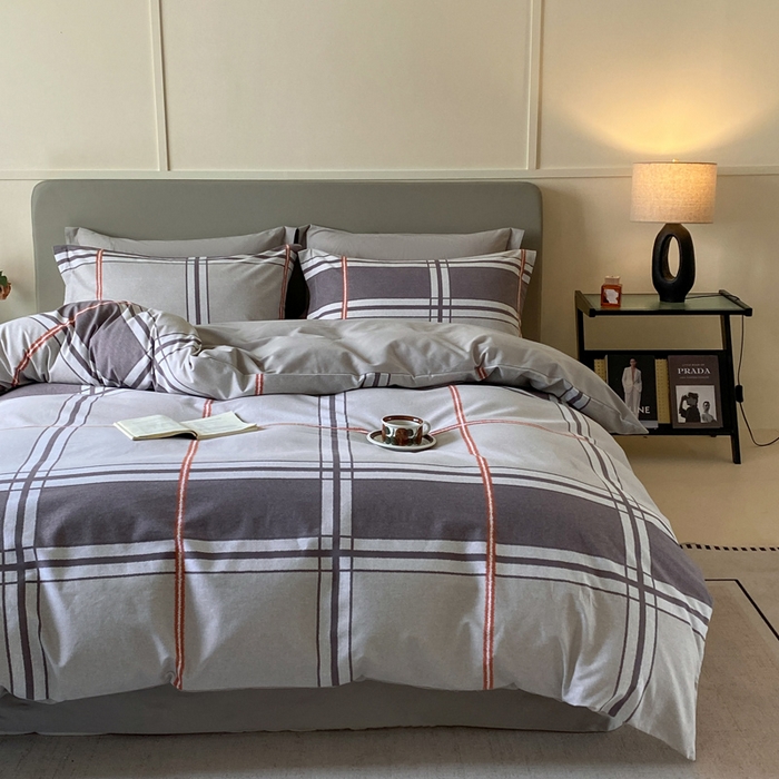 91家纺网 家纺一手货源 找家纺 涵宸家纺 2024新款亲肤全棉磨毛印花四件套--芬兰系列 克卜勒