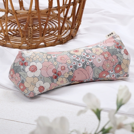 91家纺网 家纺一手货源 找家纺 （总）明星枕业全棉荞麦枕颈椎三角枕成人花草枕荞麦壳+10%薰衣草枕芯