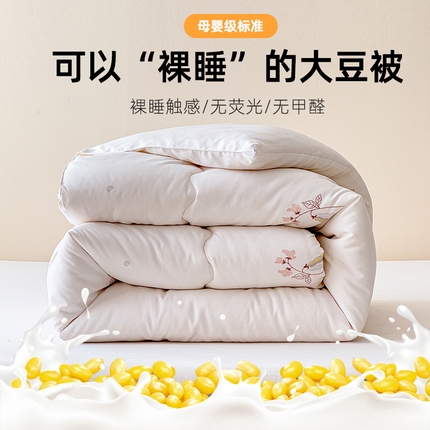 91家纺网 家纺一手货源 找家纺 （总）芯恋家居 2025新款斜纹云感棉大豆被冬被