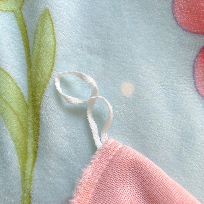 91家纺网 家纺一手货源 找家纺 丝羽坊 2024新款加厚小清新牛奶绒印花四件套单被套床笠四件套-场景二 花季