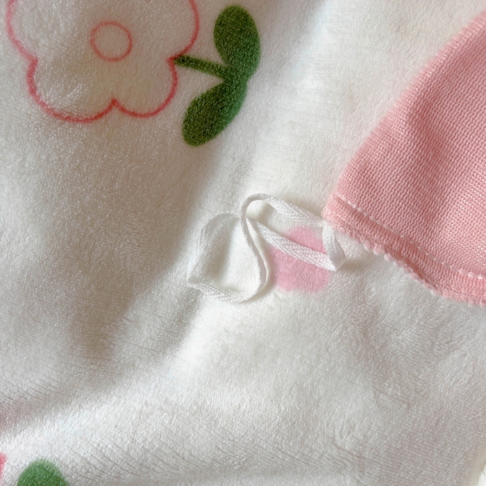 91家纺网 家纺一手货源 找家纺 丝羽坊 2024新款加厚小清新牛奶绒印花四件套单被套床笠四件套-场景二 粉色爱恋 