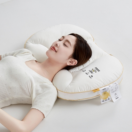 91家纺网 家纺一手货源 找家纺 （总）乐可 2024新款A类全棉元气豆豆枕 枕头枕芯