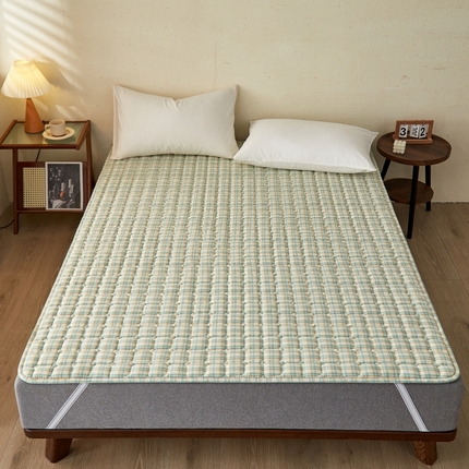 91家纺网 家纺一手货源 找家纺 （总）祁恋婷 2024新款全棉水洗棉棉花床护垫