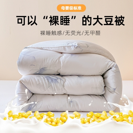 91家纺网 家纺一手货源 找家纺 （总）芯恋家居 2025新款斜纹云感棉大豆被冬被