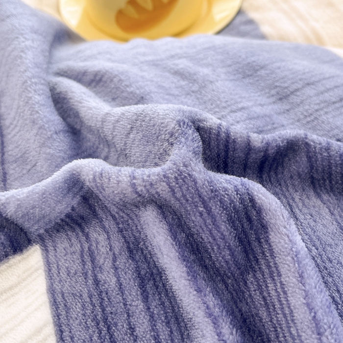 91家纺网 家纺一手货源 找家纺 青螺家纺 2024加厚高克重保暖爆款小清新牛奶绒印花双面绒单被套 晨筱