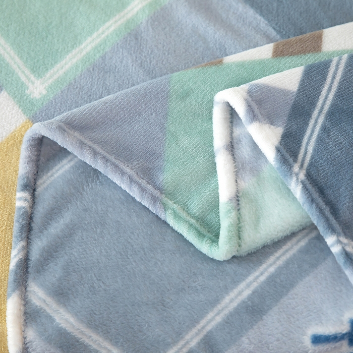 91家纺网 家纺一手货源 找家纺 侨鑫 2024新款法兰绒毛毯 玉兔