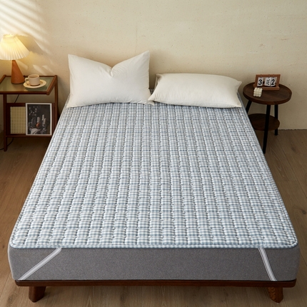 91家纺网 家纺一手货源 找家纺 （总）祁恋婷 2024新款全棉水洗棉棉花床护垫