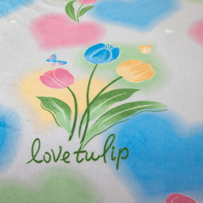 91家纺网 家纺一手货源 找家纺 侨鑫 2024新款法兰绒毛毯 彩韵花朵