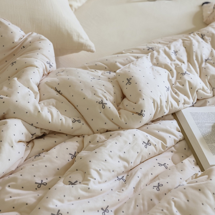 91家纺网 家纺一手货源 找家纺 （总）U被家纺 2025新款法式针织棉四季被