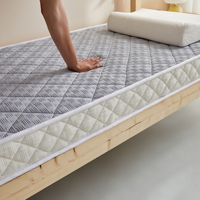 91家纺网 家纺一手货源 找家纺 （总）祁恋婷 2024新款乳胶椰棕学生床垫【床垫遮盖物】