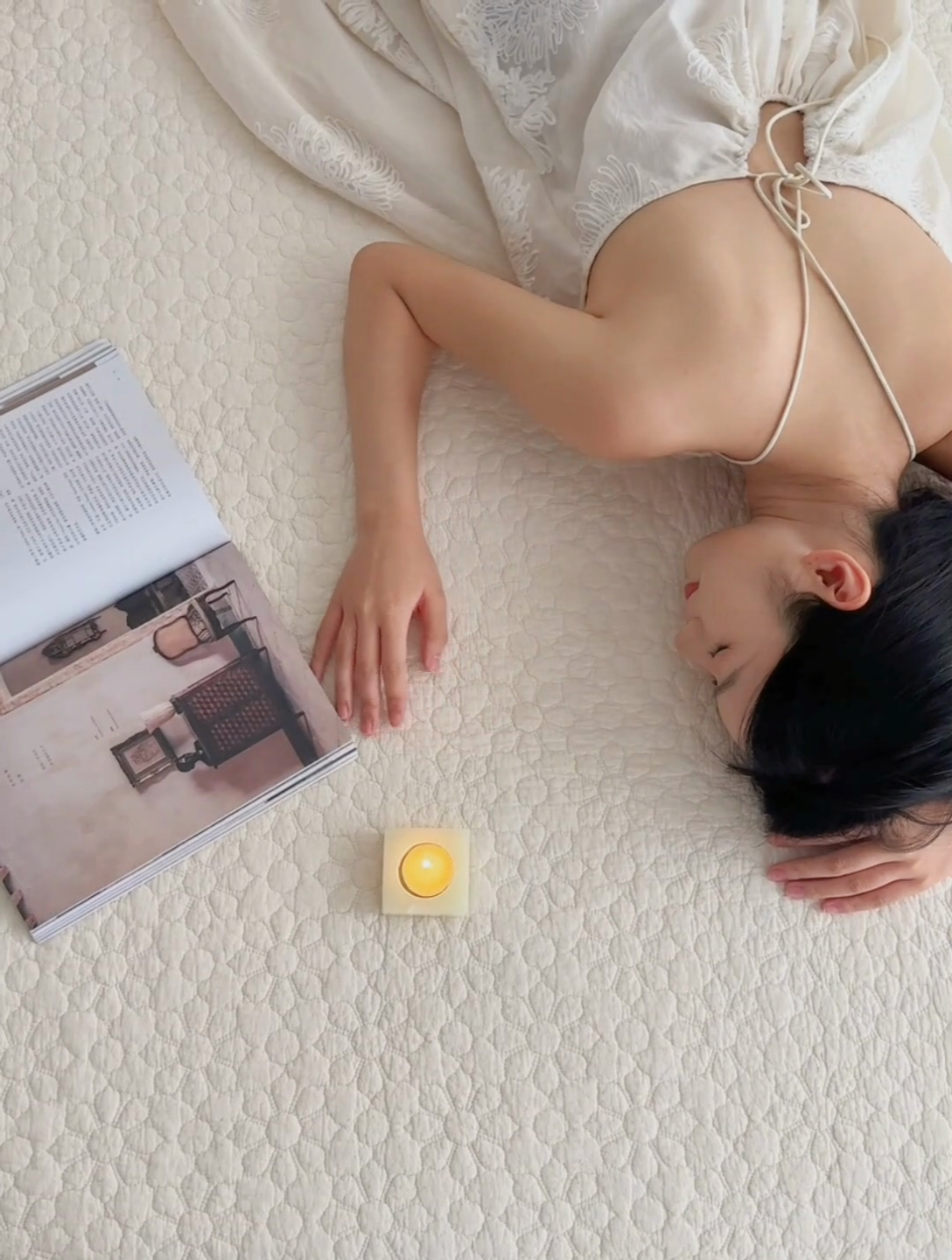 91家纺网 家纺一手货源 找家纺 安莱生活 2024新品百分百全棉密道绗缝成品酵素洗多功能床盖三件套 晓薇