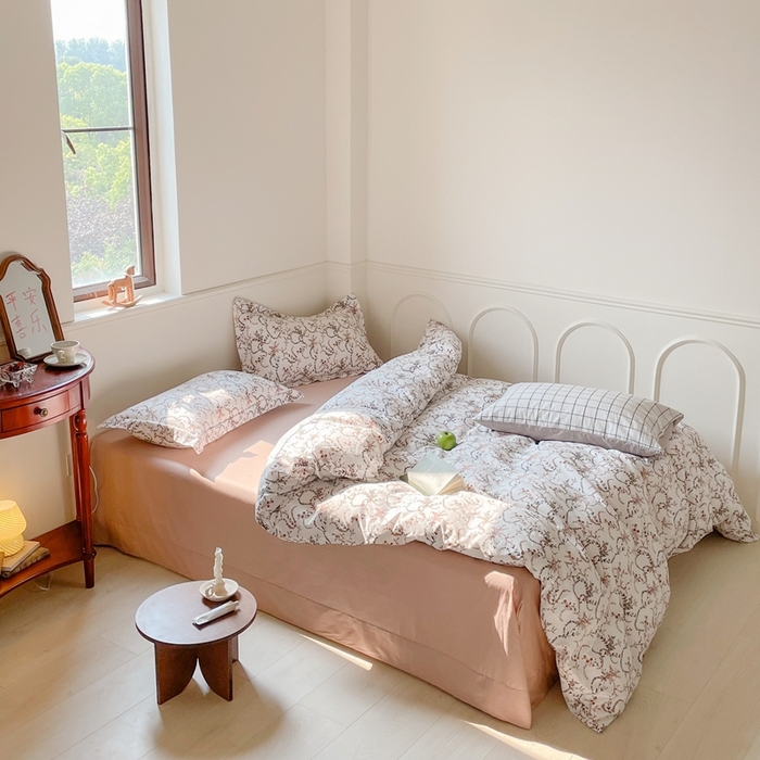 91家纺网 家纺一手货源 找家纺 大渔生活 2025新款全棉四件套 司藤