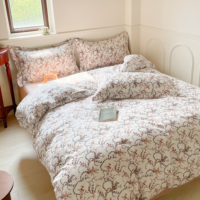 91家纺网 家纺一手货源 找家纺 大渔生活 2025新款全棉四件套 司藤