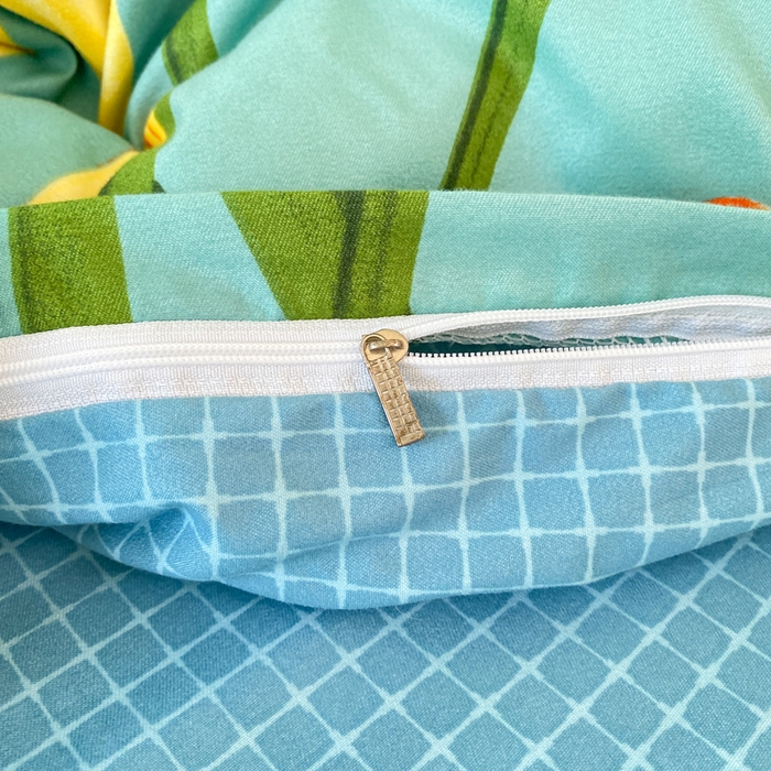 91家纺网 家纺一手货源 找家纺 2025新款植物羊绒大板磨毛活性印花四件套清香