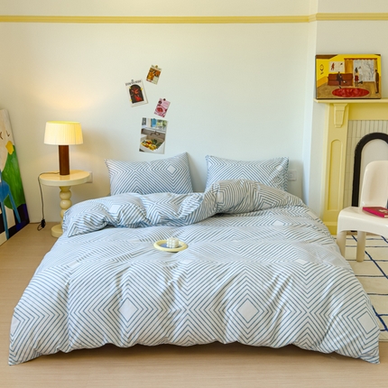 感遇家纺 2024新款全棉印花四件套 品格