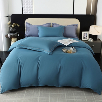 91家纺网 家纺一手货源 找家纺 （总）帛缔思 2024新款A类铂金棉水洗棉四件套-美丽心情