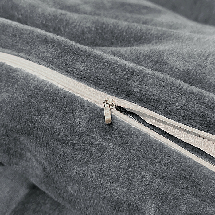 91家纺网 家纺一手货源 找家纺 陌乘坊家纺 2024新款牛奶绒刺绣四件套-倾城系列 倾城-高级灰