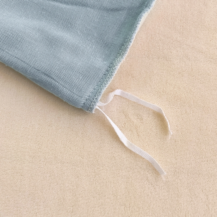 91家纺网 家纺一手货源 找家纺 琪琪阁家纺 2024新款牛奶绒泡泡绒四件套 雾霾蓝