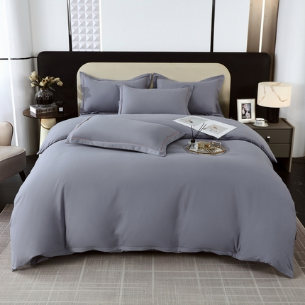 91家纺网 家纺一手货源 找家纺 （总）帛缔思 2024新款A类铂金棉水洗棉四件套-美丽心情