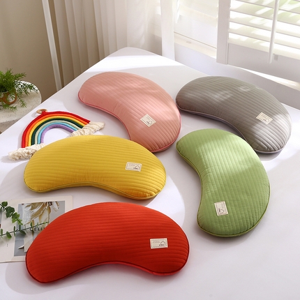 91家纺网 家纺一手货源 找家纺 （总）蔻眠 2024新款月牙-全棉荞麦护颈枕芯全荞麦壳成人枕头