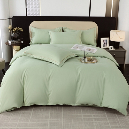 91家纺网 家纺一手货源 找家纺 （总）帛缔思 2024新款A类铂金棉水洗棉四件套-美丽心情