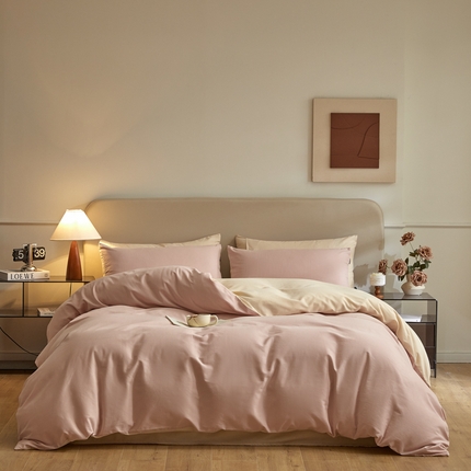 91家纺网 家纺一手货源 找家纺 （总）拼社家纺  全棉加厚磨毛四件套纯棉刺绣活性床上用品（提供买家秀）