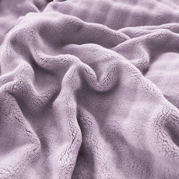 91家纺网 家纺一手货源 找家纺 琪琪阁家纺 2024新款牛奶绒泡泡绒四件套 香芋紫