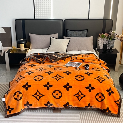 91家纺网 家纺一手货源 找家纺 （总）法莱妮毛毯 2025新款A类双层加厚拉舍尔天丝超柔云毯