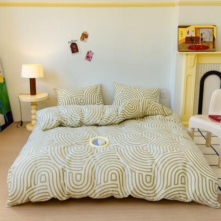 91家纺网 家纺一手货源 找家纺 （总）感遇家纺 2024新款全棉印花四件套