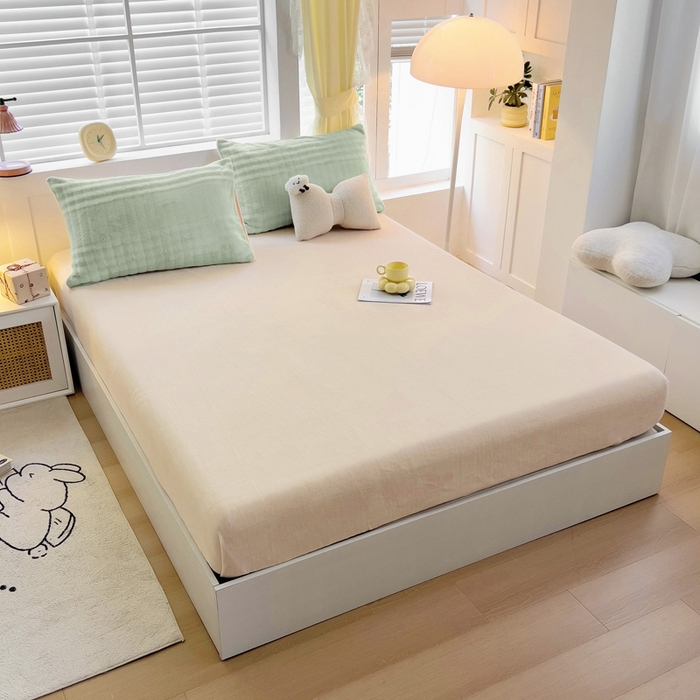 91家纺网 家纺一手货源 找家纺 （总）琪琪阁家纺 2024新款牛奶绒泡泡绒单被套