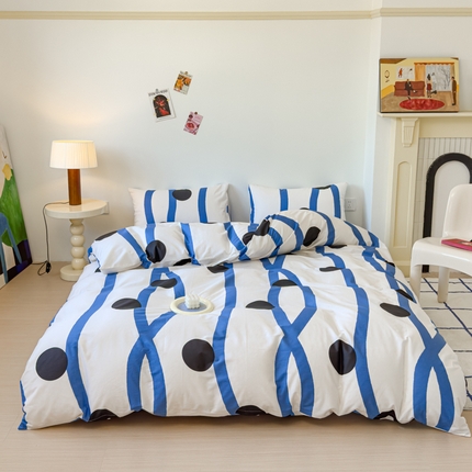 91家纺网 家纺一手货源 找家纺 （总）感遇家纺 2024新款全棉印花四件套